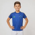 Camisa do Cruzeiro Reluz CEC - Infantil AZUL