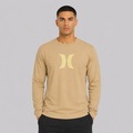 Camiseta Manga Longa Hurley Icon - Masculina BEGE