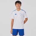 Camisa do Cruzeiro adidas II 2026 - Infantil BRANCO