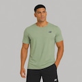 Camiseta New Balance Active Logo Basic - Masculina VERDE