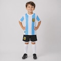 Kit de Uniforme Argentina Retrô 1986 - Infantil AZUL