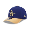 Boné New Era 9Forty M-Crown MLB Los Angeles Dodgers Masculino AZUL