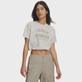 Camiseta Sporstyle Under Armour Bungee Hem Feminina BEGE