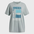 Camiseta Sporstyle Under Armour Block Infantil AZUL