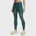 Calça Legging de Treino Under Armour HeatGear Mesh Feminina VERDE