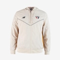 Jaqueta Viagem Spfc 2026 New Balance Masculina BEGE