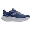 Tênis Masculino Skechers Cloud AZUL ESC/BRANCO