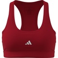 Top adidas Treino Basic Poliamida Suporte Leve Feminino VERMELHO