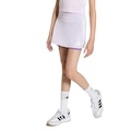 Short Saia adidas Train Essentials 3 Listras Girls Infantil ROXO CLARO
