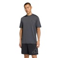 Camiseta adidas Sem Costura Workout Essentials Masculina PRETO