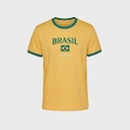 Camiseta Brasil Puro - Masculina AMARELO