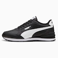 Tênis Masculino Puma ST Runner V4 Leather PRETO/BRANCO