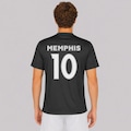 Camisa do Corinthians Dry All Black 10 Memphis Infantil PRETO