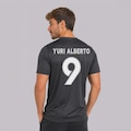 Camisa do Corinthians Brasão 9 Yuri Alberto Masculina PRETO