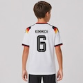 Camisa Alemanha I 26/27 6 Kimmich adidas Infantil BRANCO