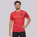 Camisa do Flamengo Jacquard Masculina VERMELHO