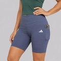 Short adidas 3S Pocket Feminino AZUL ESCURO