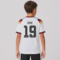 Camisa Alemanha I 26/27 19 Sané adidas Infantil BRANCO