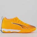 Chuteira Futsal Infantil Puma Ultra 6 Match IT + MID LARANJA