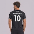 Camisa do Corinthians Escudo 10 Memphis Masculina PRETO