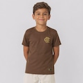 Camisa do Flamengo Dry Texturizada - Infantil MARROM