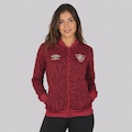 Jaqueta do Fluminense Hino 24/25 Umbro - Feminina VERMELHO