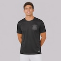 Camisa do Corinthians Escudo Poliamida - Masculina PRETO