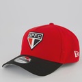 Boné Unissex New Era São Paulo Soccer 940 AF - Aba Curva VERMELHO