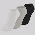 Kit com 3 pares de Meia Sapatilha Dallf - Feminino BRANCO