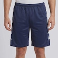 Bermuda Kappa Long com Bolso - Masculina AZUL ESCURO