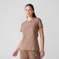 Camiseta New Balance Essentials Feminina MARROM
