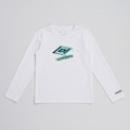Camisa Umbro Basic UV ML Infantil BRANCO