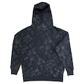 Blusão Oakley O-Mania Full Print Hoodie Blackout Masculina PRETO