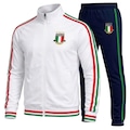 Agasalho Conjunto Itália Seleção Jaqueta Calça Copa Masculino BRANCO