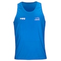 Camiseta Regata Boxe MKS Pro Dry CBBOXE Oficial Masculina AZUL