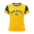 Camisa do Brasil Dengo Braziline - Feminina AMARELO