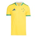 Camisa do Cruzeiro Arquibancada Especial 26/27 Adidas Masculina AMARELO/VERDE