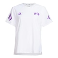Camiseta Adidas Maratona do Rio Feminina BRANCO