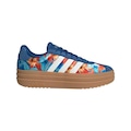 Tênis Feminino Adidas VL Court Bold AZUL CLA/LARANJA ESC