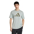 Camiseta Adidas Panda Chill Camo Masculina VERDE CLARO