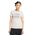 Camiseta adidas Audi Revolut F1 Team DNA Feminina BRANCO