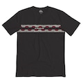 Camiseta Quiksilver Line Logo - Masculina PRETO
