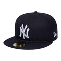 Boné New Era 5950 New York Yankees Fechado Masculino AZUL ESCURO