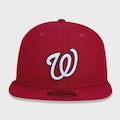 Boné Adulto New Era Washington Nationals Aba Reta VERMELHO