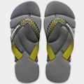 Chinelo Havaianas Power 2.0 - Masculino CINZA/VERDE