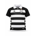 Camisa do XV de Piracicaba 26/27 I Jogador Kappa - Infantil PRETO/BRANCO