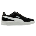 Tênis Masculino Puma Court Classic Clean Sd Bdp PRETO/BRANCO