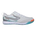Chuteira Futsal Adulto Topper Lethal BRANCO/VERDE