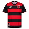 Camisa do Flamengo Retrô 2001 Petkovic Edição Especial Braziline - Masculina VERMELHO/PRETO