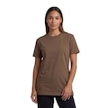 Camiseta New Balance M/C Small Logo - Feminina MARROM